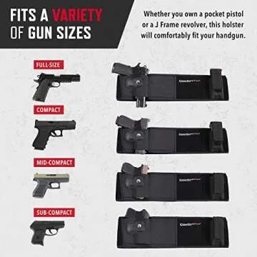 ComfortTac Belly Band Holster for Concealed Carry