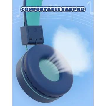 SIMJAR Cat Ear Kids Headphones - Fun & Functional