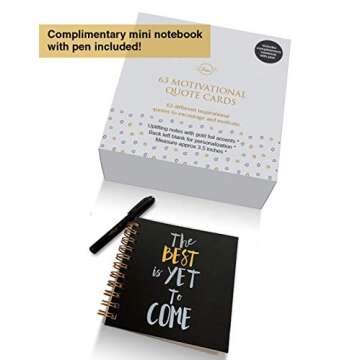 Dessie Motivational Cards - Inspire with 63 Unique Quotes.