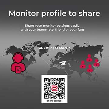 BenQ ZOWIE XL2546K 24.5-inch 240Hz Gaming Monitor | 1080P 1ms DyAc+ Smaller Base Flexible height & tilt adjustment XL Setting to Share Customizable Quick Menu S-Switch Shield, Dark Grey