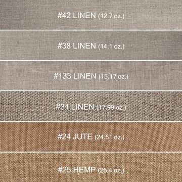 SoHo Urban Artist Unprimed Linen Canvas Roll for Artists