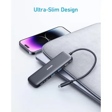 Anker 332 USB-C Hub 5-in-1 with 4K HDMI Fast Data Ports