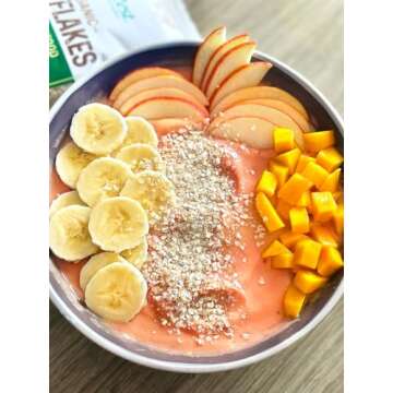 HerbaZest Organic Quinoa Flakes - Vegan & Gluten-Free