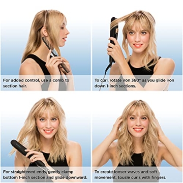 Bio Ionic One-Pass Flat Iron for All Hair Types