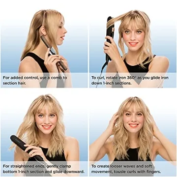 Bio Ionic One-Pass Flat Iron for All Hair Types