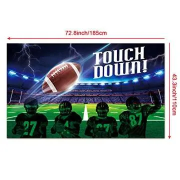 Football Party Decoration Supplies for Memorable Events