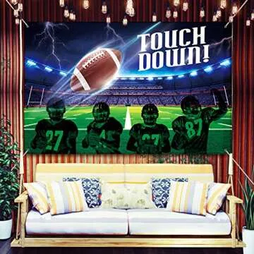Football Party Decoration Supplies for Memorable Events