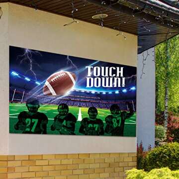 Football Party Decoration Supplies for Memorable Events