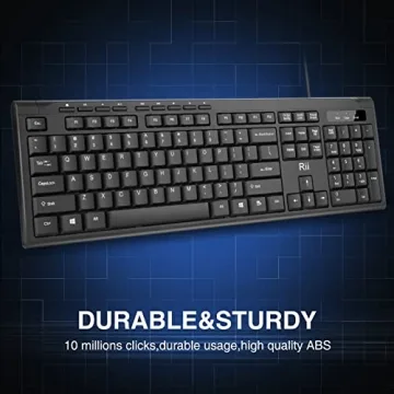 Affordable Rii RK907 USB Wired Keyboard for Mac PC