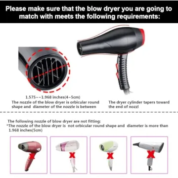 Universal Collapsible Hair Dryer Diffuser by KingKam