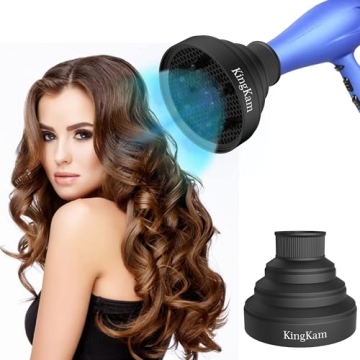 Universal Collapsible Hair Dryer Diffuser by KingKam
