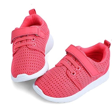 HIITAVE Toddler Girl Sneakers - Lightweight, Breathable & Comfortable for Active Kids