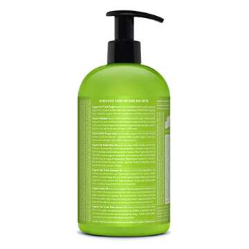 Dr. Bronner's - Organic Sugar Soap (Lemongrass, 24 Ounce) - Made with Organic Oils, Sugar and Shikakai Powder, 4-in-1 Uses: Hands, Body, Face and Hair, Cleanses, Moisturizes and Nourishes, Vegan