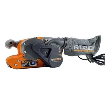 RIDGID R2740 Heavy Duty Variable Speed Belt Sander 3 in. x 18 in