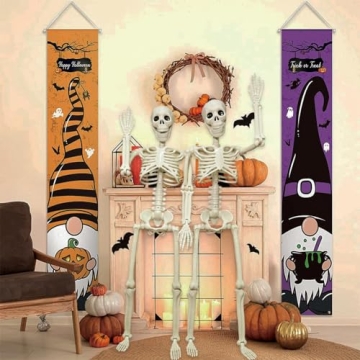3FT Poseable Skeleton Decorations for Halloween