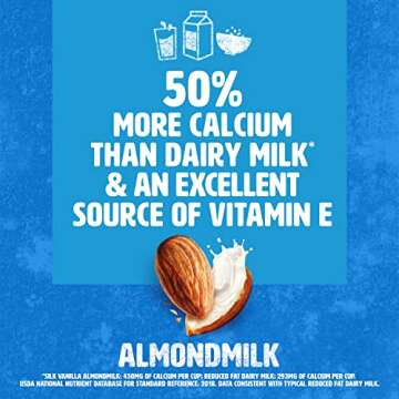 Silk Almond Milk Singles, Dairy-Free & Vegan, 8 oz Pack of 18