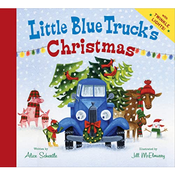 Little Blue Truck's Christmas Holiday Book for Kids