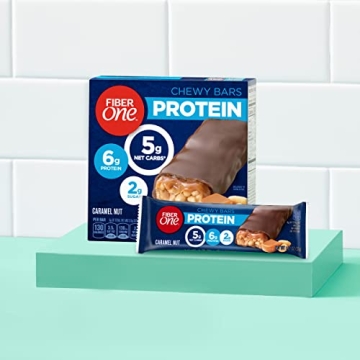 Fiber One Caramel Nut Protein Bars - 5 Count