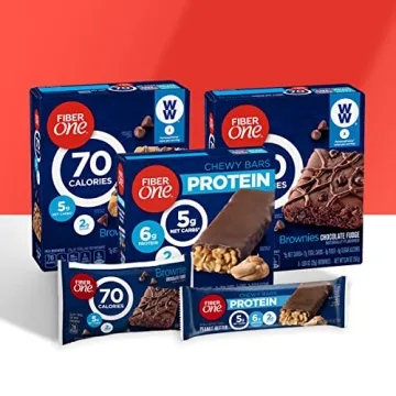 Fiber One Caramel Nut Protein Bars - 5 Count