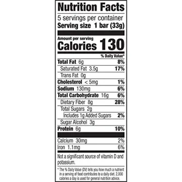 Fiber One Caramel Nut Protein Bars - 5 Count