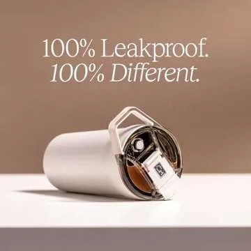 BrüMate Pour Over 20oz Insulated Travel Coffee Mug | 2-in1 Travel Coffee Maker with 100% Leak Proof Lid | Insulated Coffee Tumbler | Travel & Camping | Comes with Filter Dripper (Dune)