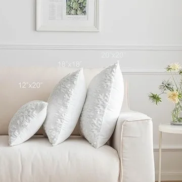 SHITURRE Christmas Snowflake Pillow Covers Set of 2