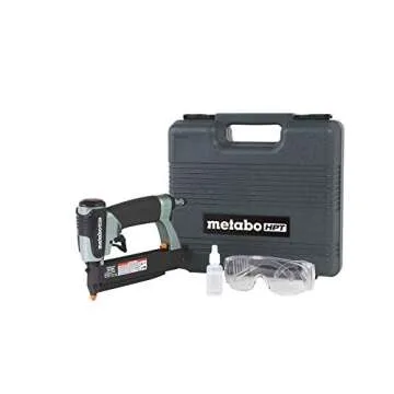 Metabo HPT Pin Nailer Kit Pro Preferred Brand of Pneumatic Nailers 23 Gauge Accept 5/8-Inch to 1-3/8-Inch Pin Nails Ideal for Cabinets Paneling Craft Work & Picture Frame Assembly NP35A