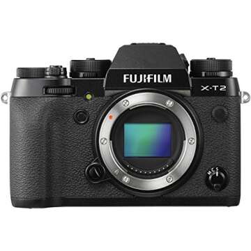 Fujifilm X-T2 Mirrorless Digital Camera F2.8-4.0 Lens, with XF 18-55 millimeters, Black