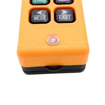 Durable 6 Key Remote Control for Crane Operations