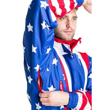 Tipsy Elves Americana Ski Suit - Waterproof & Warm