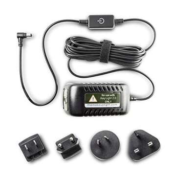 The Makeup Light Key Light LED Panel Starter Kit with Stand - Gold