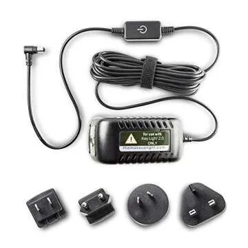 The Makeup Light Key Light LED Panel Starter Kit with Stand - Gold