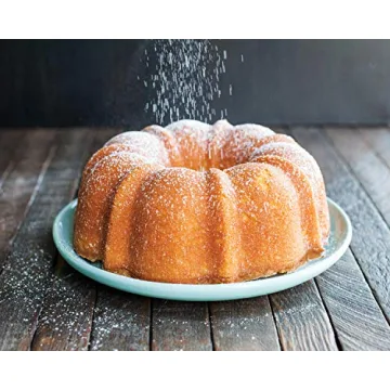 Nordic Ware 6-Cup Formed Bundt Pan for Perfect Baking