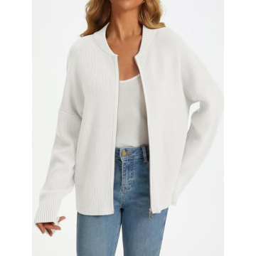 LILLUSORY Oversized Cardigan Sweater for Stylish Fall Fashion