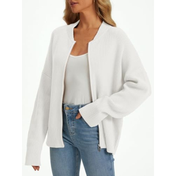 LILLUSORY Oversized Cardigan Sweater for Stylish Fall Fashion