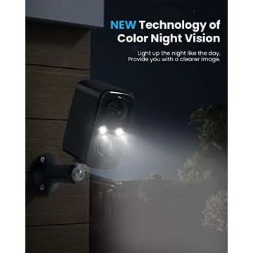 FOAOOD Solar Security Camera for Outdoor Safety and Monitoring