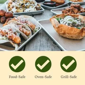 Taco Holder Pack - Stainless Steel, Easy to Clean, Safe