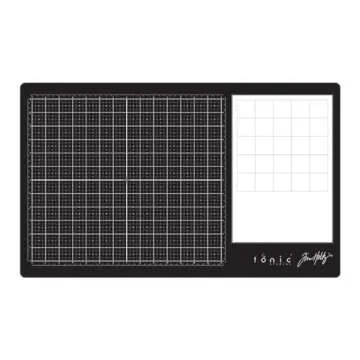 Tim Holtz Large Glass Cutting Mat for Artists and Crafters