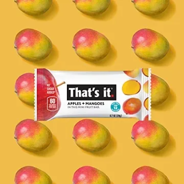 That's it. Mini Fruit Bars - Healthy Vegan Snacks Variety