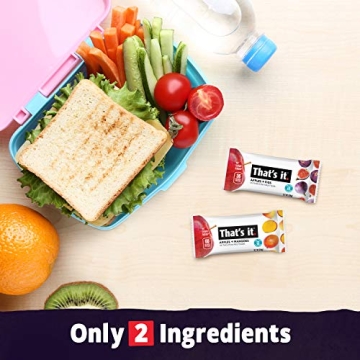 That's it. Mini Fruit Bars - Healthy Vegan Snacks Variety