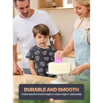 Pan Scraper - CLUEAPOP 5 Pcs Plastic Scraper Tool Set - Dish Scraper for Cast Iron - Non Scratch for Pot Cleaning Scraper - Non-Slip High Heat Resistant Kitchen Scraper Tool