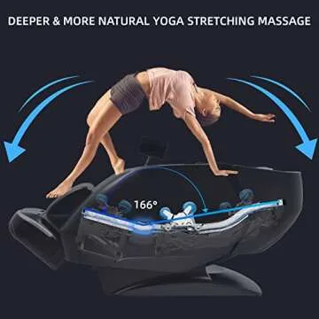 Alfine 4D Yoga Queen Massage Chair for Complete Relaxation