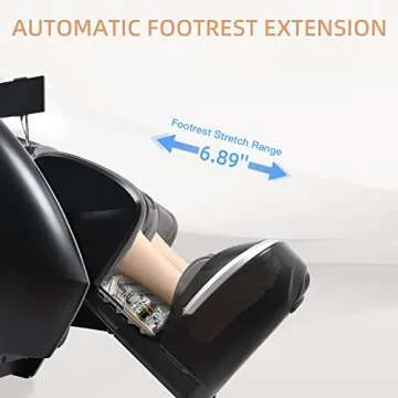 Alfine 4D Yoga Queen Massage Chair for Complete Relaxation