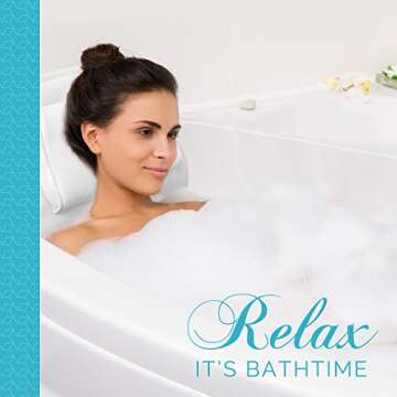 COMFYSURE Bath Cushion - Extra-Large Back Support for Tub