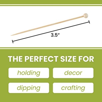 Bamboo Cocktail Toothpicks – Elegant Picks for Events