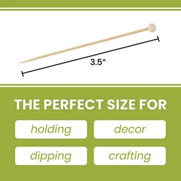 Bamboo Cocktail Toothpicks – Elegant Picks for Events