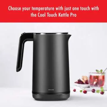 ZWILLING Enfinigy Cool Touch 1.5L Electric Kettle Pro - Cordless Style