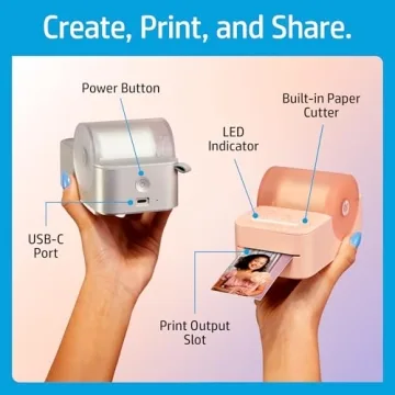 HP Sprocket Panorama Portable Photo & Label Printer