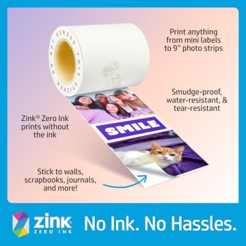 HP Sprocket Panorama Portable Photo & Label Printer