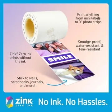 HP Sprocket Panorama Portable Photo & Label Printer